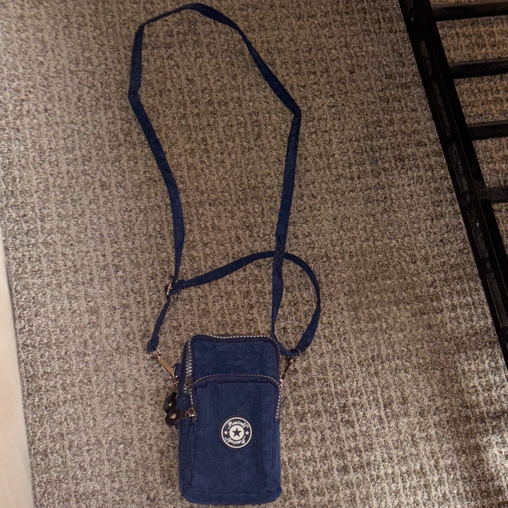 Blue Crossbody Bag